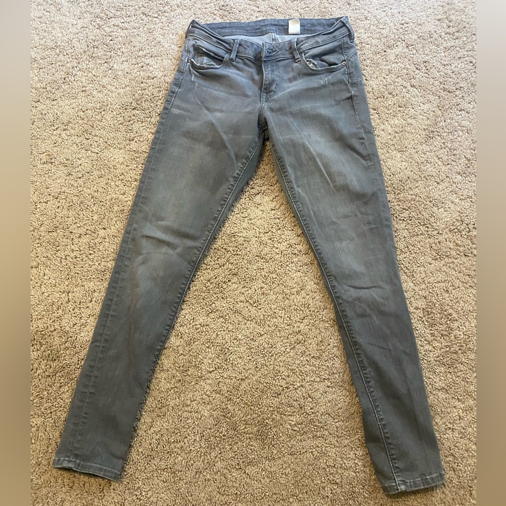 Grey Skinny Jeans